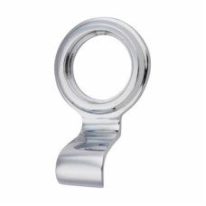 Exel Period Rim Cylinder Pull - 80 x 40mm - Polished Chrome