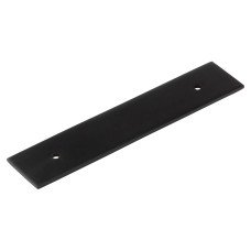 Frelan Hoxton Fanshaw Cabinet Handle Backplate Only - 140 x 30mm - Matt Black