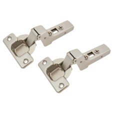 Blum CLIP Top Cabinet Hinge - 107° - Un-Sprung - Inset - Zinc Plated - Pair Blum CLIP Top Cabinet Hinge - 107° - Un-Sprung - Inset - Zinc Plated - Pair