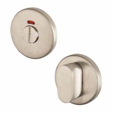 Exel Bathroom Turn & Release - Suit 5mm Spindle - 53mm Diameter - Satin Stainless Steel