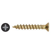 SPAX Pozi Continuous / Piano Hinge Wood Screws - 3.0 x 12mm - Yellow Zinc - Pack of 1000