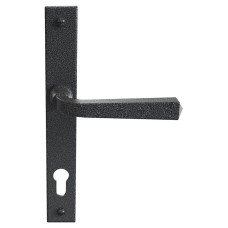 Mila Heritage uPVC Multipoint Door Handle - 92mm c/c - Heritage Pewter