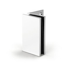 Bohle Bilbao Glass Clamp - Wall Mount - 8-12mm Glass - Polished Chrome