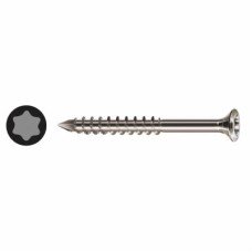 SPAX T-Star Plus Facade Small Head Torx Countersunk Wood Screws - 4.0 x 45mm - Pack of 100
