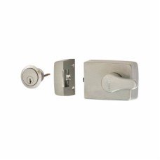 Arrone AR850 Roller Bolt Deadlocking Nightlatch - 60mm Backset - Satin Chrome Case/Cylinder