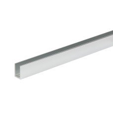 Bohle 2500mm U Channel - 6-8mm Glass Shower Doors & Panels - Polished Aluminium
