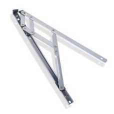 Securistyle uPVC/Timber Heavy Duty Window Friction Stay Hinge - 550mm Length - 20° - Top Hung - Pair