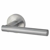 Jigtech Satin Chrome Door Handles on Rou...