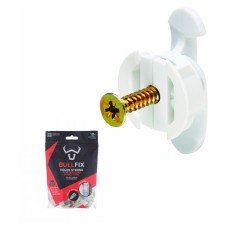 Bullfix Universal Heavy Duty Plasterboard Fixings - 5 x 20mm - Pack of 10 Bullfix Universal Heavy Duty Plasterboard Fixings - 5 x 20mm - Pack of 10