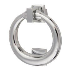 Exel Ring Door Knocker - Square - 115 x 100mm - Polished Chrome Exel Ring Door Knocker - Square - 115 x 100mm - Polished Chrome