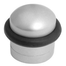 Exel Designer Floor Door Stop - 30 x 37mm - Satin Anodised Aluminium