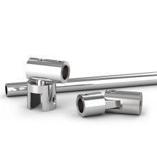 Bohle Reinforcement Bar Set - Round - 1210mm Length - Polished Chrome