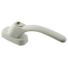 Fab & Fix uPVC/Timber Tilt & Turn Espagnolette Locking Multipoint Window Handle - Dual - White