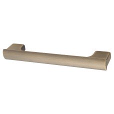 M Marcus Vault 11mm D-Bar Cabinet Pull Handle - 128mm Centres - Antique Brass