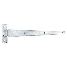 Medium Duty Gate/Door Tee Hinge - 450 x 45mm - Galvanised - Pair
