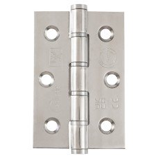 Eclipse Slim Knuckle Grade 7 Washered Butt Fire Door Hinge - 76 x 51 x 2mm - Pol Stainless - Pair Eclipse Slim Knuckle Grade 7 Washered Butt Fire Door Hinge - 76 x 51 x 2mm - Pol Stainless - Pair