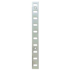Exel Flat Bookcase Strip - 1829 x 19mm - Bright Zinc Plated