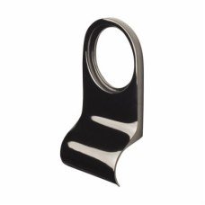 Cylinder Pull - 80 x 40mm - Black Nickel