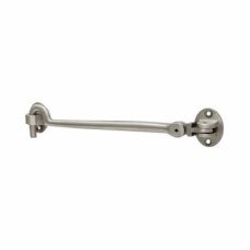 Hampstead Heavy Duty Cabin Hook & Eye - 200mm Length - Satin Nickel