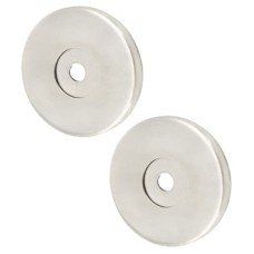 Exel Rose Set for 19mm Door Pull Handles - 52 x 6mm - Satin Stainless Steel Exel Rose Set for 19mm Door Pull Handles - 52 x 6mm - Satin Stainless Steel