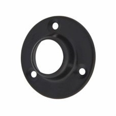 Rothley 19mm Tube Hanging Rail End Socket - Black - Pack of 2