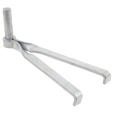 Hooks To Build in Double Brick - 19mm Pin - Galvanised - Pair