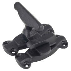 Cupboard Tee Fastener Latch - 80 x 27 x 50mm - Antique Black Iron Cupboard Tee Fastener Latch - 80 x 27 x 50mm - Antique Black Iron