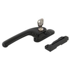 Fab & Fix Guru Breakseal Locking Casement Window Fastener - Left Hand - Black