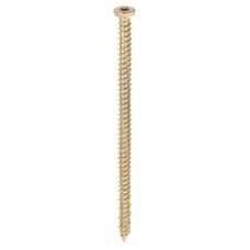 TIMCO Concrete Screw - Countersunk - Yellow Passivated - 7.5 x 130mm - Pack of 100 TIMCO Concrete Screw - Countersunk - Yellow Passivated - 7.5 x 130mm - Pack of 100