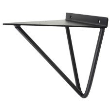 Exel Hairpin Shelf Bracket - 160 x 170mm - Black - Pair