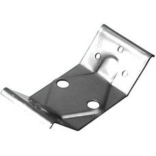 Steel Table Leg Plate - 126 x 57 x 40 x 60mm - Zinc Plated - Pack of 10