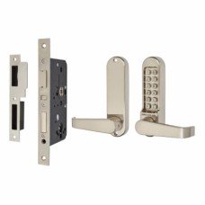Borg BL5404 Push Button Code Lock and Euro Lock - Stainless Steel