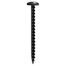 Reisser R2 Pozi Pan Head Wood Screws - 4.0 x 16mm - Black Passivated - Pack of 100
