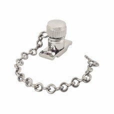 Exel Acorn Sash Window Stop on Chain - 32 x 13mm - Polished Chrome Exel Acorn Sash Window Stop on Chain - 32 x 13mm - Polished Chrome