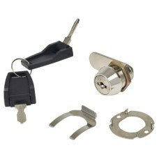 Cam Lock - 19 x 16mm - Keyed to Differ - Nickel Plated 
