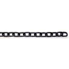 Welded Steel Chain - 3 x 21mm - 10m Length - Black