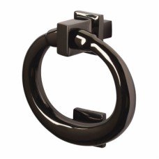 Exel Ring Door Knocker - Square - 107 x 77mm - Black Nickel Exel Ring Door Knocker - Square - 107 x 77mm - Black Nickel