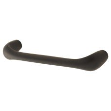Exel Keswick 7mm D-Bar Cabinet Pull Handle - 96mm Centres - Matt Black