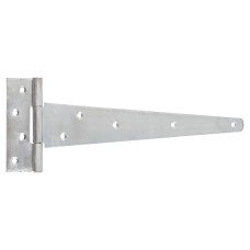 Heavy Duty Gate/Door Tee Hinge - 300 x 30mm - Galvanised - Pair