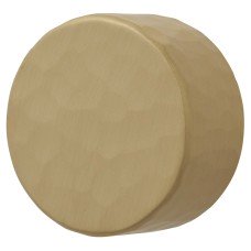 Alexander & Wilks Leila Hammered Round Cabinet Knob - 35mm Diameter - Satin Brass