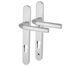 Hoppe Birmingham 1117/3811N uPVC Multipoint Door Handle - Short - 92mm c/c - 44mm door - Silver