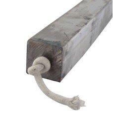 Lead Round Sash Window Weight - 35.94lb (16.3kg) - 600 x 50 x 50mm