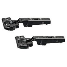 Blum CLIP Top Thick Door Soft Close Cabinet Hinge - 95° - Overlay - Black Onyx - Pair Blum CLIP Top Thick Door Soft Close Cabinet Hinge - 95° - Overlay - Black Onyx - Pair