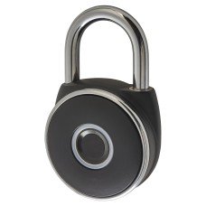 Arrone AR90/54 Fingerprint Biometric All Weather Padlock - 55mm Body - 33 x 30mm Shackle - Black