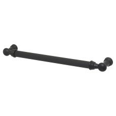 Exel Whitby Lines 10mm T-Bar Cabinet Pull Handle - 192mm Centres - Matt Black
