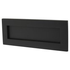 Heritage Brass by M Marcus Letter Plate - 254 x 101mm - Matt Black