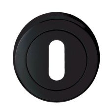 Carlisle Brass Escutcheon - 51mm Diameter - Keyhole - Black Nickel