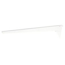 elfa Twin Slot Shelving System - Reinforced Shelf Bracket - 570mm Length - White