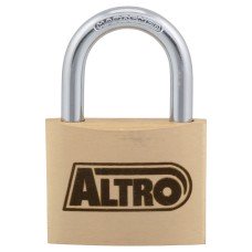 Exel Solid Brass Padlock - 60mm Body - 32 x 31.5mm Shackle - Keyed to Differ Exel Solid Brass Padlock - 60mm Body - 32 x 31.5mm Shackle - Keyed to Differ