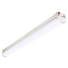Integral LED Lightspan+ 38/63W Linkable LED Batten with Emergency - IP20 - 6ft/1800mm - 3/4/6300K